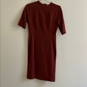 MM Lafleur Farnoosh Dress Brick Red Size 0